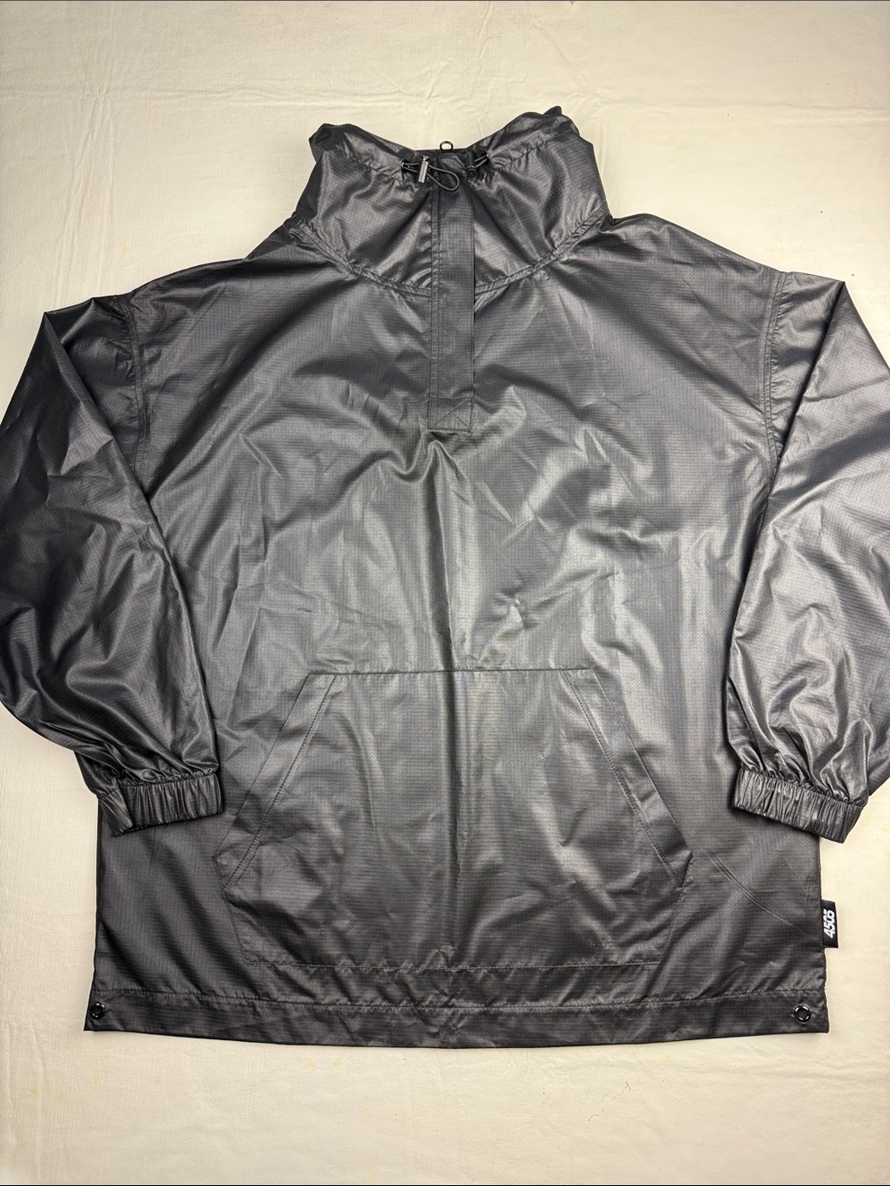 ASOS 4505 Women's Black Quarter Zip Pullover Anorak Size 4